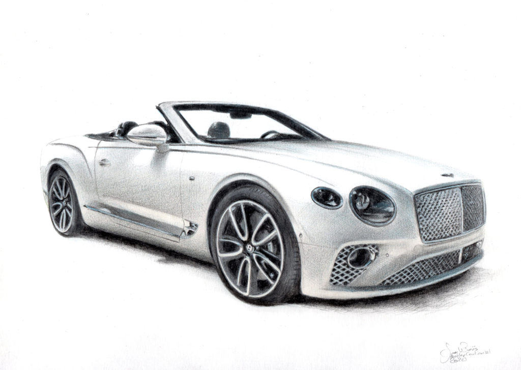 dessin-bentley-continental