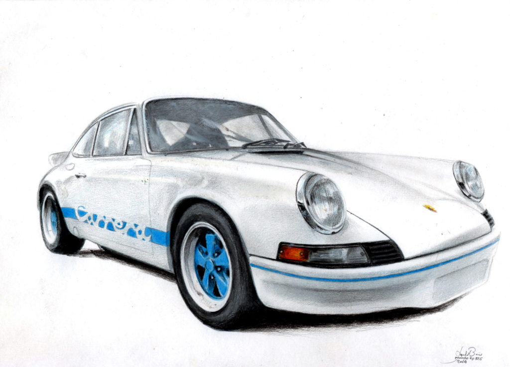 dessin-porsche-911-rs